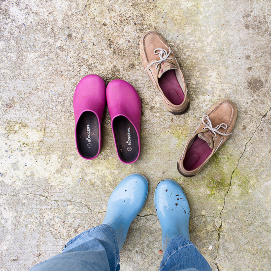 Gardening Clogs and Boots | Grey is the New Black