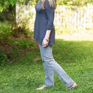All in gray for Fashion over 50