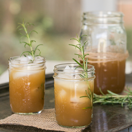 Apple and Rosemary Whiskey Cocktail Grey is the New Black