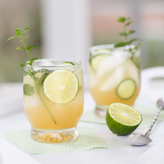 Mint, Cucumber and Lime Crush | Tipsy Tuesday